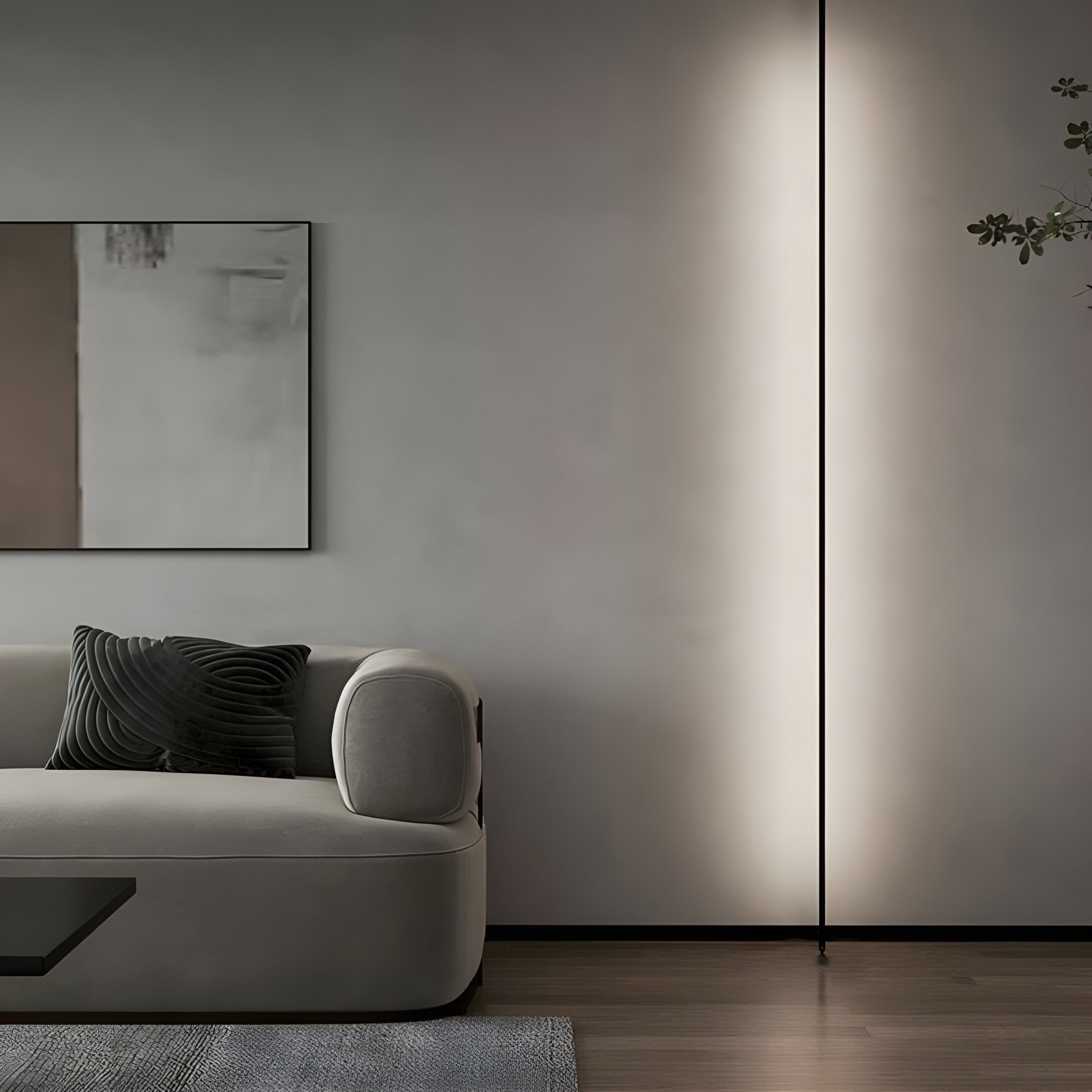 Dimmable RGB Wall Sconce – Modern Colour-Changing Light