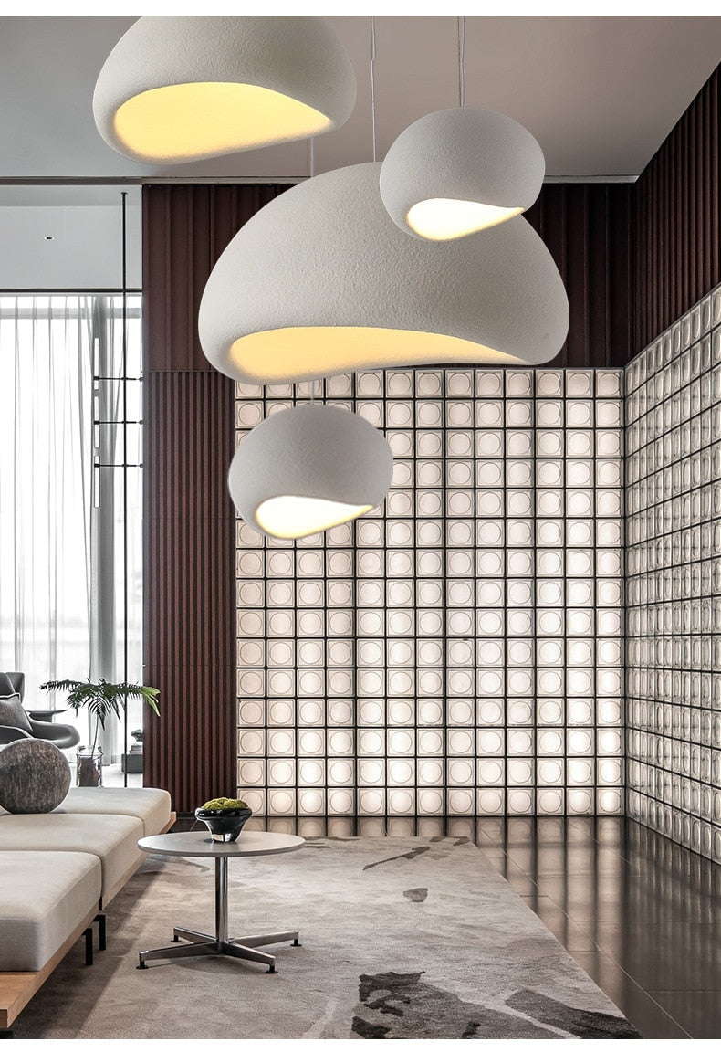 LED Pendant Lamp in Sculptural Design – Kitchen Statement Light