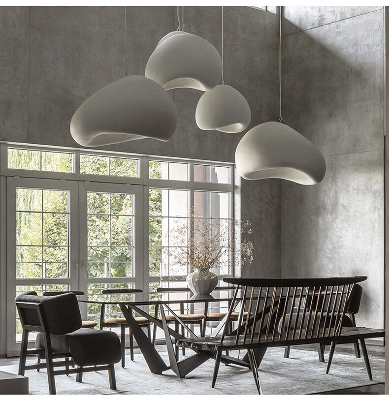 LED Pendant Lamp in Sculptural Design – Kitchen Statement Light